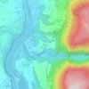 Vens topographic map, elevation, terrain