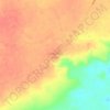 Caratal del Tigre topographic map, elevation, terrain