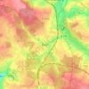 Buch topographic map, elevation, terrain