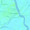Kampung Muara Tuang topographic map, elevation, terrain