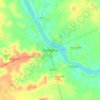 Phibun Mangsahan topographic map, elevation, terrain