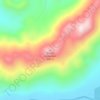 Stokes Mountain topographic map, elevation, terrain