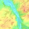 La Chaise topographic map, elevation, terrain