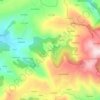 Valbón topographic map, elevation, terrain