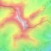 Croda Rossa d'Ampezzo topographic map, elevation, terrain