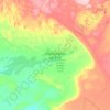 Faya-Largeau topographic map, elevation, terrain