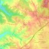 Dry Ridge topographic map, elevation, terrain