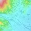 Abbadia Alpina topographic map, elevation, terrain
