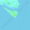 Cobb Island topographic map, elevation, terrain