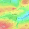 Baldersdale topographic map, elevation, terrain