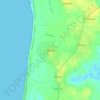 Abene topographic map, elevation, terrain