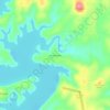 Diamond Bay topographic map, elevation, terrain