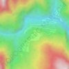 Tato topographic map, elevation, terrain