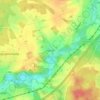 Vierde topographic map, elevation, terrain