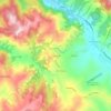 Case Bacci topographic map, elevation, terrain