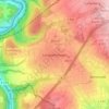 Landwehrhagen topographic map, elevation, terrain