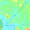 白口 topographic map, elevation, terrain