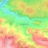 Thangelstedt topographic map, elevation, terrain