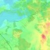 Hof Gamal topographic map, elevation, terrain