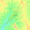 Ogbomosho topographic map, elevation, terrain