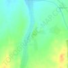 Padeev topographic map, elevation, terrain
