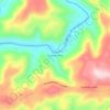 Costa das Antas topographic map, elevation, terrain
