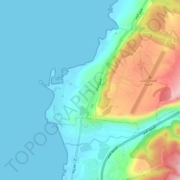 Selaata topographic map, elevation, terrain