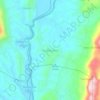 Rinding Batu topographic map, elevation, terrain