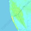 Mahim topographic map, elevation, terrain