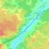 Eket topographic map, elevation, terrain