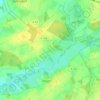 Baaste topographic map, elevation, terrain
