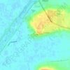 America topographic map, elevation, terrain