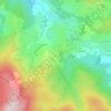 Le Puy topographic map, elevation, terrain