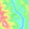 Ocpotillo Chico topographic map, elevation, terrain
