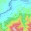 چناقچی topographic map, elevation, terrain