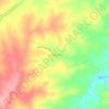 La Estancia topographic map, elevation, terrain