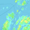 Gullholmen topographic map, elevation, terrain