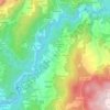 Paçô topographic map, elevation, terrain