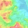 Holzleiten topographic map, elevation, terrain