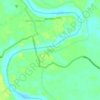 Telok topographic map, elevation, terrain