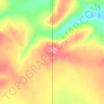 Mount Lacy topographic map, elevation, terrain