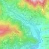 Trausella topographic map, elevation, terrain