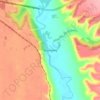 Harrowby topographic map, elevation, terrain