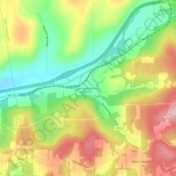 Sanitaria Springs topographic map, elevation, terrain