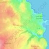 Kerestidet topographic map, elevation, terrain