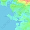 Kersaux topographic map, elevation, terrain
