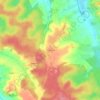 Funkstation topographic map, elevation, terrain