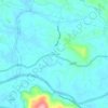 Valakom topographic map, elevation, terrain