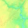 Rovine topographic map, elevation, terrain