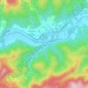 Margal topographic map, elevation, terrain